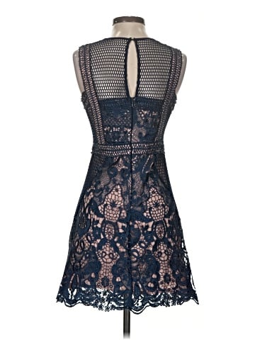 Aqua Cocktail Dress (view 2)