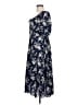 Unbranded 100% Polyester Blue Casual Dress Size L - photo 5