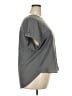 Maurices 100% Polyester Gray Short Sleeve Top Size XXL - photo 4