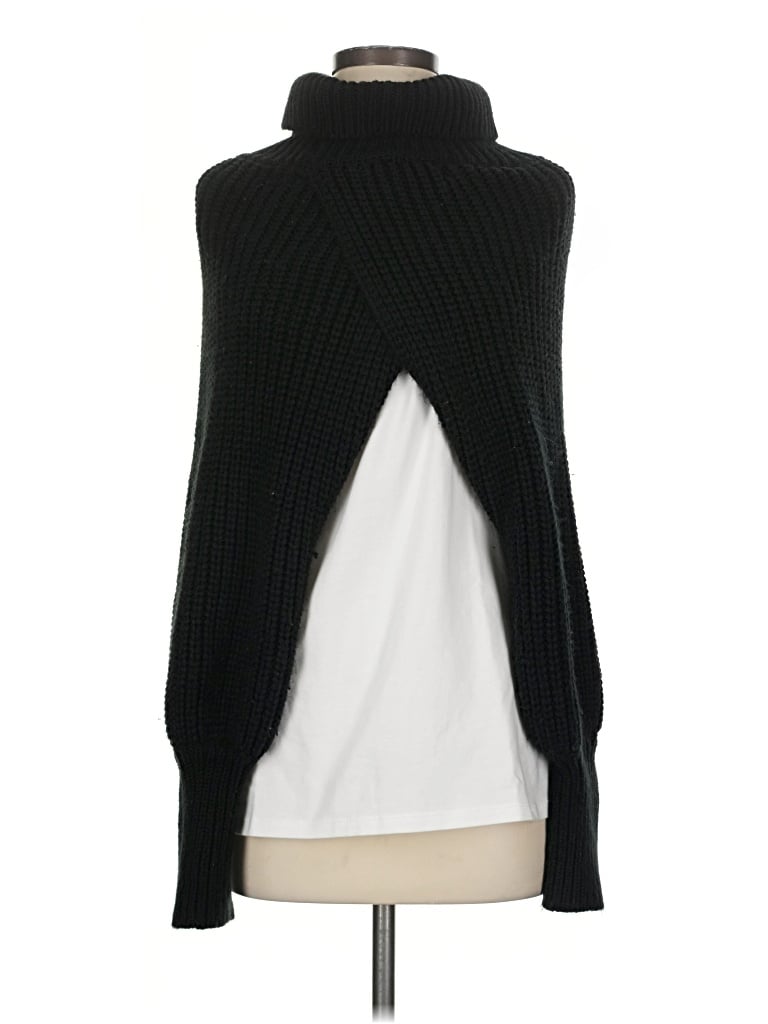 Pre-owned Akira Turtleneck Sweater In Black