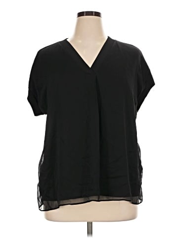 Calvin Klein Short Sleeve Blouse (view 1)
