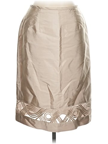 Adrianna Papell Silk Skirt (view 1)