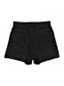 MNG Solid Black Denim Shorts Size 4 - photo 2