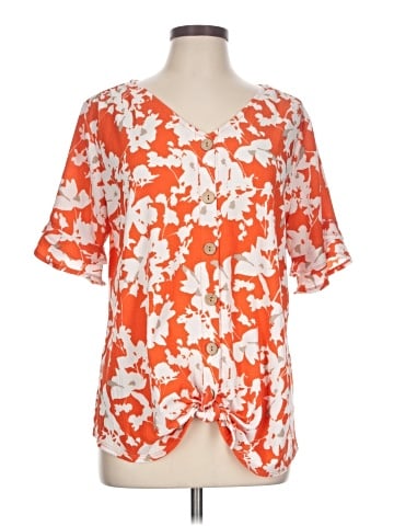 AGB Short Sleeve Blouse (view 1)