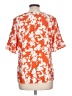 AGB Orange Short Sleeve Blouse Size L - photo 2