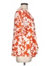 AGB Orange Short Sleeve Blouse Size L - photo 4