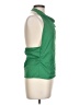 H&M 100% Polyester Green Sleeveless Top Size L - photo 4