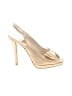 Stuart Weitzman Gold Heels Size 6 1/2 - photo 1