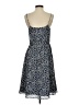 J.Crew 100% Polyester Paisley Blue Casual Dress Size 0 - photo 2