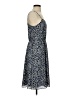 J.Crew 100% Polyester Paisley Blue Casual Dress Size 0 - photo 4