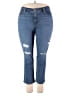 Levi's Hearts Blue Jeans Size 18 - photo 1