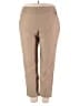 Alfred Dunner Solid Tan Khakis Size 20 - photo 1