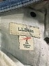L.L.Bean Solid Blue Jeans Size 4 - photo 7