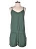 Splendid 100% Rayon Solid Green Romper Size M - photo 1