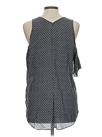 Trouve Sleeveless Silk Top (view 2)