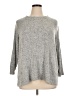La Cera Gray Pullover Sweater Size XL - photo 1