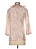 Devon Baer 100% Silk Pink 3/4 Sleeve Silk Top Size XS - photo 2