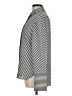 Anne Klein 100% Polyester Chevron-herringbone Silver Long Sleeve Blouse Size M - photo 5