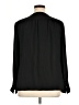 Ann Taylor LOFT 100% Polyester Black Long Sleeve Blouse Size XL - photo 2