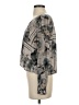 Astr 100% Polyester Gray 3/4 Sleeve Blouse Size S - photo 5
