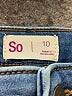 SO Solid Blue Jeans Size 10 - photo 3