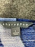 Sharagano Stripes Blue Poncho Size L - photo 7