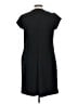Lands' End Solid Black Casual Dress Size 10 - photo 2