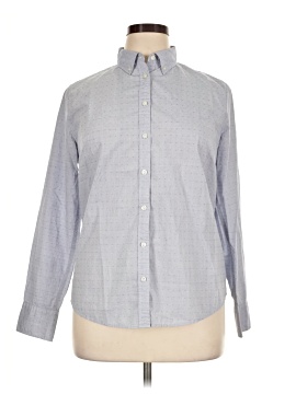 Lands' End Long Sleeve Button Down Shirt