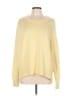 Banana Republic Solid Yellow Pullover Sweater Size L - photo 1