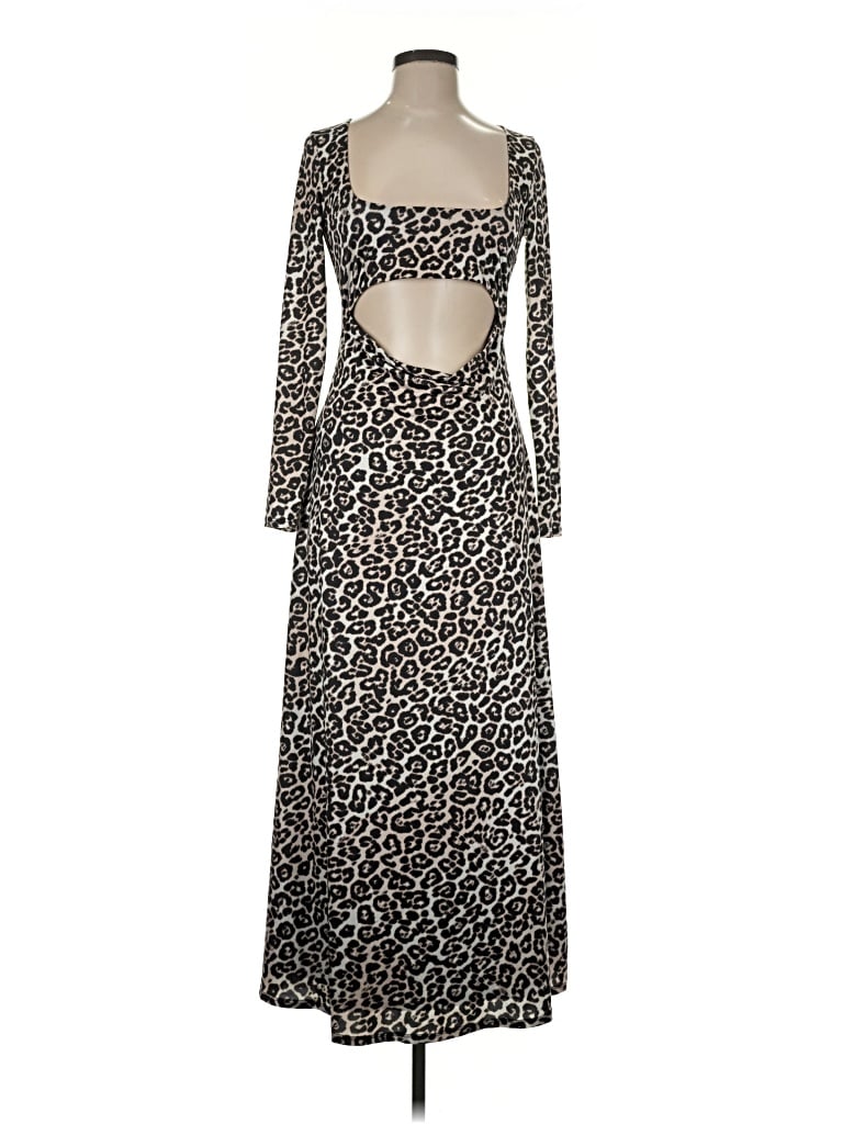 Pre-owned Afrm Casual Dress In Black