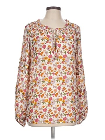 Nicole Miller Collection Long Sleeve Blouse (view 1)