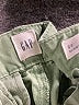 Gap Solid Green Khaki Shorts Size 00 - photo 3