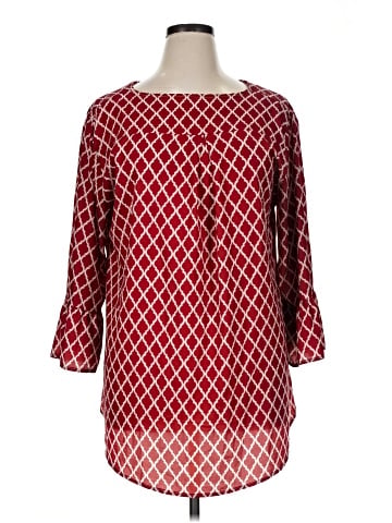 Unbranded 3/4 Sleeve T-Shirt (view 1)