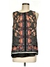 Rose + Olive Black Sleeveless Blouse Size M - photo 1