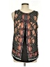 Rose + Olive Black Sleeveless Blouse Size M - photo 2