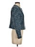 Diane von Furstenberg Tweed Blue Jacket Size 4 - photo 4