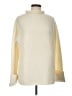 Vince. 100% Wool Color Block Ivory Wool Pullover Sweater Size L - photo 1