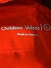 Outdoor Voices Color Block Red Active Pants Size XL - photo 4