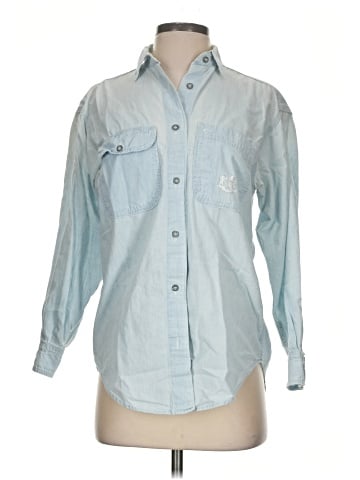 Calvin Klein Long Sleeve Button-Down Shirt (view 1)