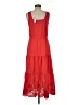 Talbots Red Casual Dress Size M - photo 2