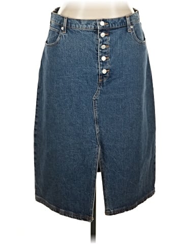 Banana Republic Factory Store Denim Skirt (view 1)