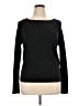 Anne Klein Black Silk Pullover Sweater Size XL - photo 1