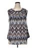Unbranded Blue Sleeveless Blouse Size XL - photo 1