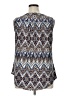 Unbranded Blue Sleeveless Blouse Size XL - photo 2