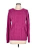 Tommy Hilfiger 100% Cotton Pink Pullover Sweater Size L - photo 1