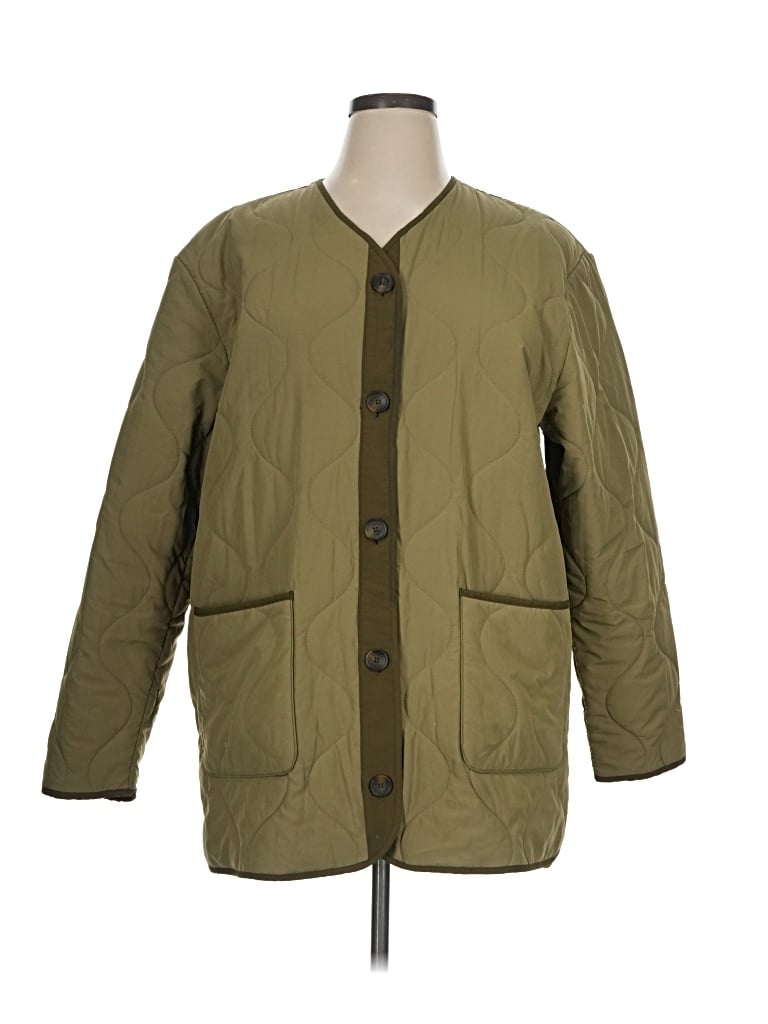 Pre-owned Rails Coat In Green