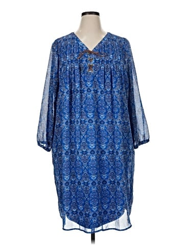 Woman Within Casual Dress (view 1)