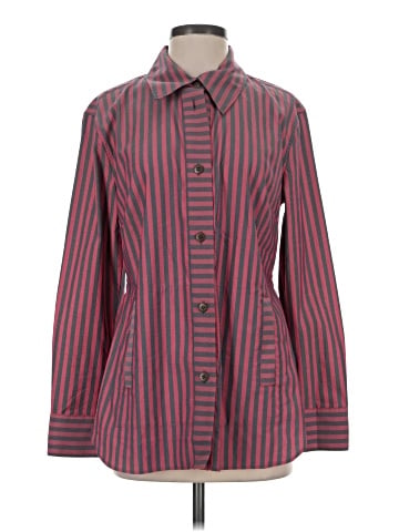 CAbi Long Sleeve Button-Down Shirt (view 1)