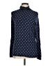 Lands' End Polka Dots Blue Turtleneck Sweater Size M (tall) - photo 1