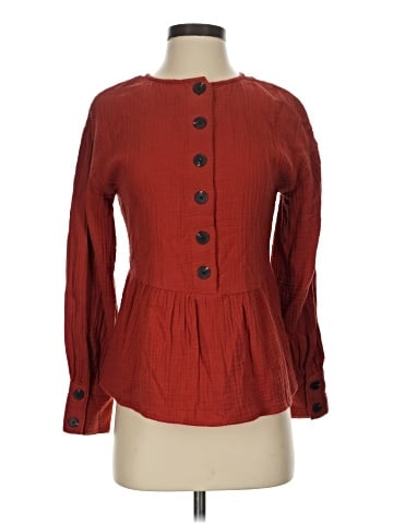 Madewell Long Sleeve Blouse (view 1)